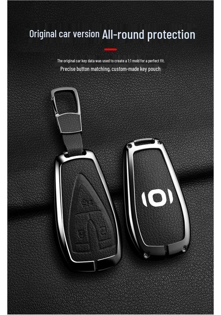 Schlüsselabdeckung für Changan Qiyuan A05/A07 - Metallgehäuse & Autoschnalle