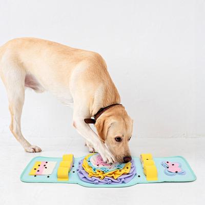 Dog Watch Snuffle Mat Chew Toy -Dispensing Puzzle Toy All- Interactive