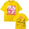 5 Seconds of Summer Everyone's A Star World Tour 2026 T Shirt Men Women Fashion Hip Hop Rock Punk Oversized Short Y2k Short Sleeves Classic