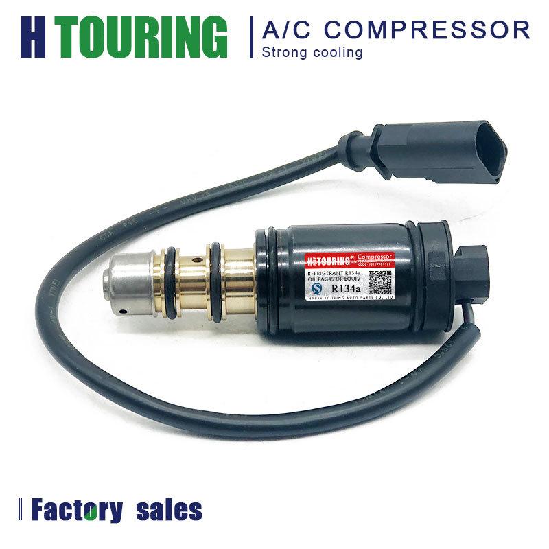 6SEU 7SEU A/C AC Aircon Compressor refrigerant Electronic Solenoid Control Valve for VW Volkswagen Polo Touareg Amarok
