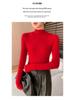 Women's Slim-Fit Cashmere Ribbed Mock Neck Sweater