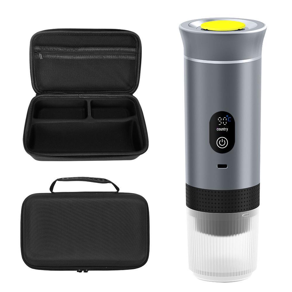 Meiyishi Tragbare Espresso-Kapsel-Kaffeemaschine - 3-in-1 Outdoor Beheiztes Ladegerät