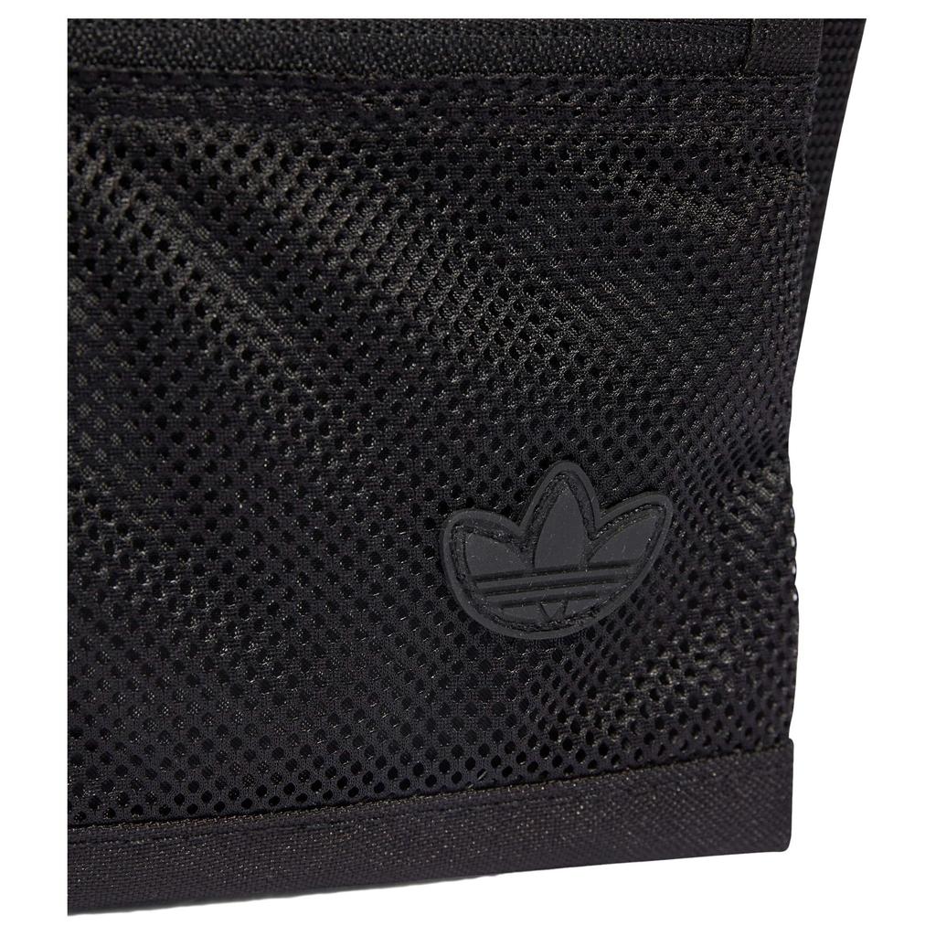 New Adidas Originals Recycled Polyester Plain Weave Fabric Shoulder Bag Crossbody Bag Regular Unisex Black IM1140