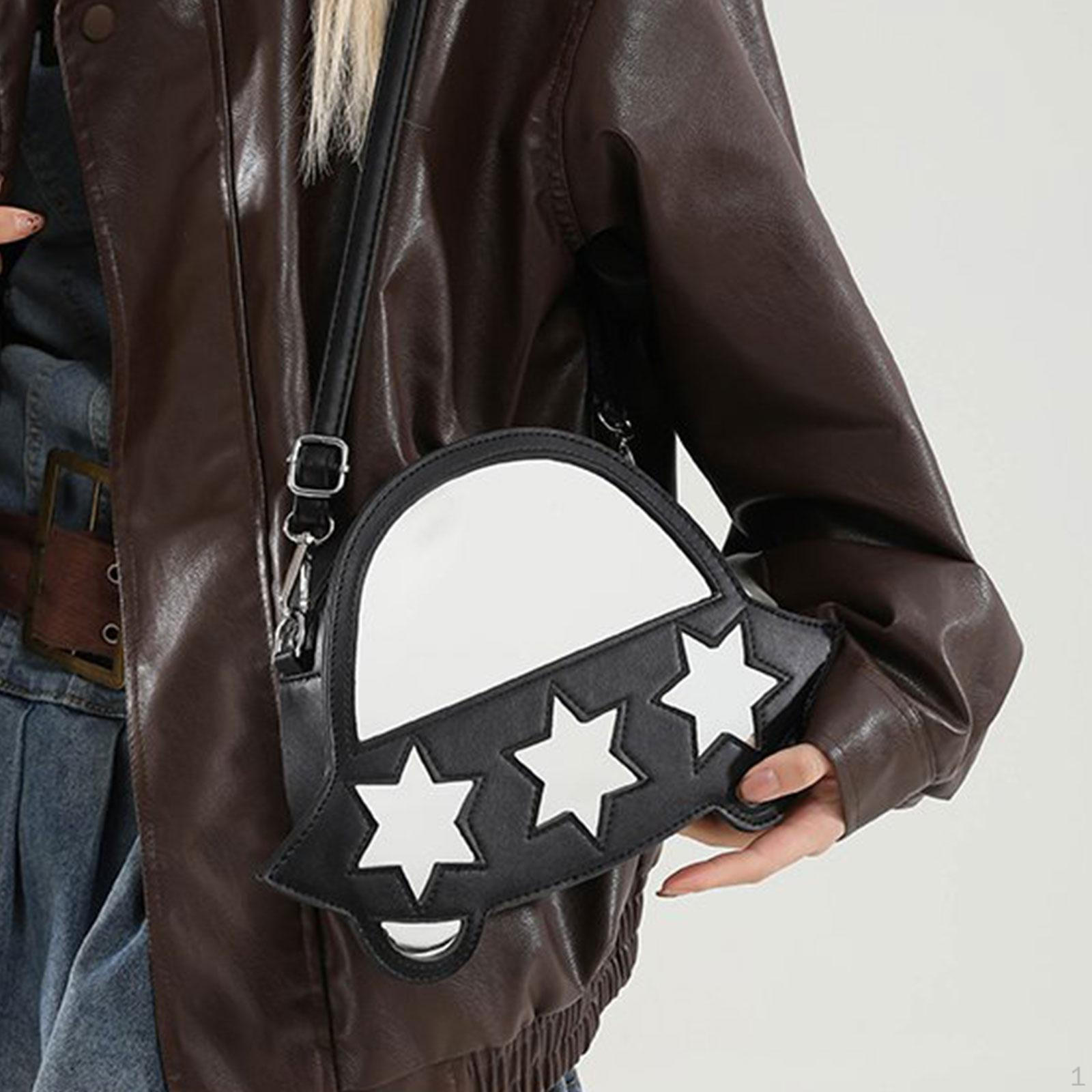 

Креативная сумка через плечо, аксессуар для костюма, сумка через плечо для работы, вечеринки, поездок на работу чёрный