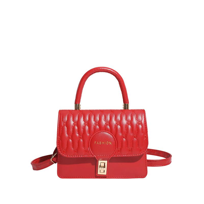 Practical Temperament Portable Small Square Bag 2025 New High Value Shoulder Bag High Value Casual Messenger Women's Bag