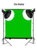 Portable Pull-Down Green Screen: Thick, Liftable, Telescopic Background for Keying and Live Streaming
