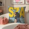 American Star SSZA Cushion Cover Pillowcase Short Plush Invisible zipper Room Sofa Cushion Cover