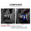 For BMW M1 M2 M3 M4 F15 F16 F30 F34 Interior Trim Sport Steering Wheel Switch Replace Button Cover Sticker