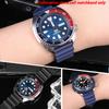 22m Maschio Per Seiko Foro d'aria cinturino in fluoro gomma Water Ghost 007 Abalone piccolo mm Srpa21j1 SKX007 in scatola Cinturino in silicone per orologio