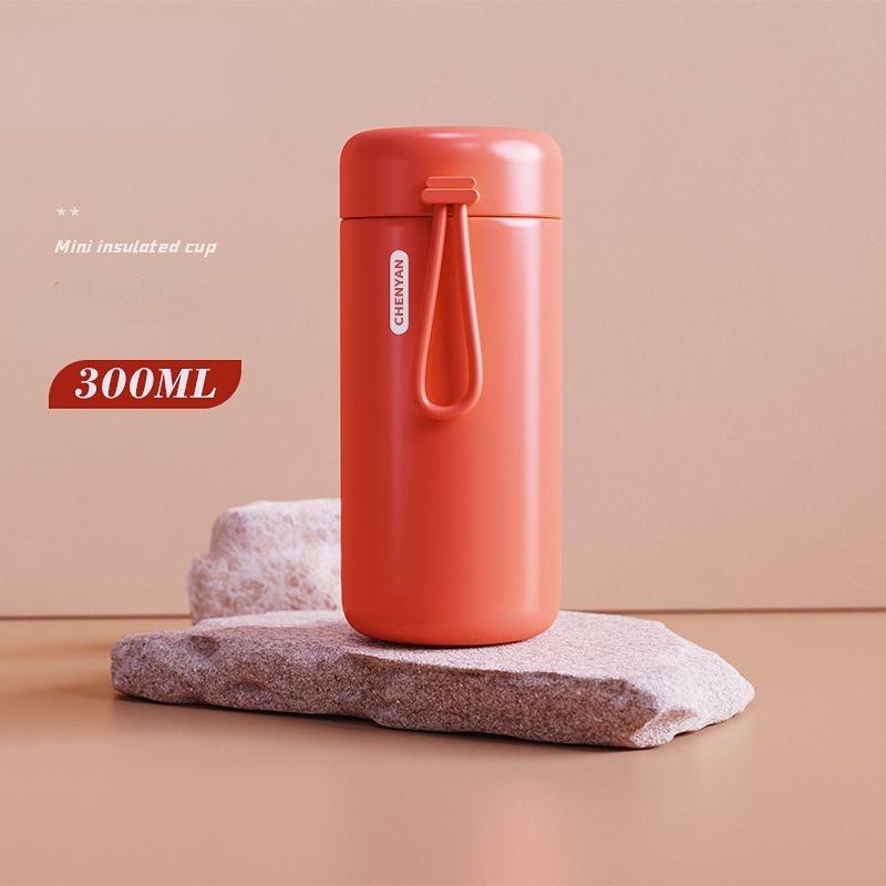 Intelligence Thermos Cup 300ml Vacuum Flasks Portable Stainless Steel Thermos Cup Water Bottle Travel Tea Mug Office Thermos Cup