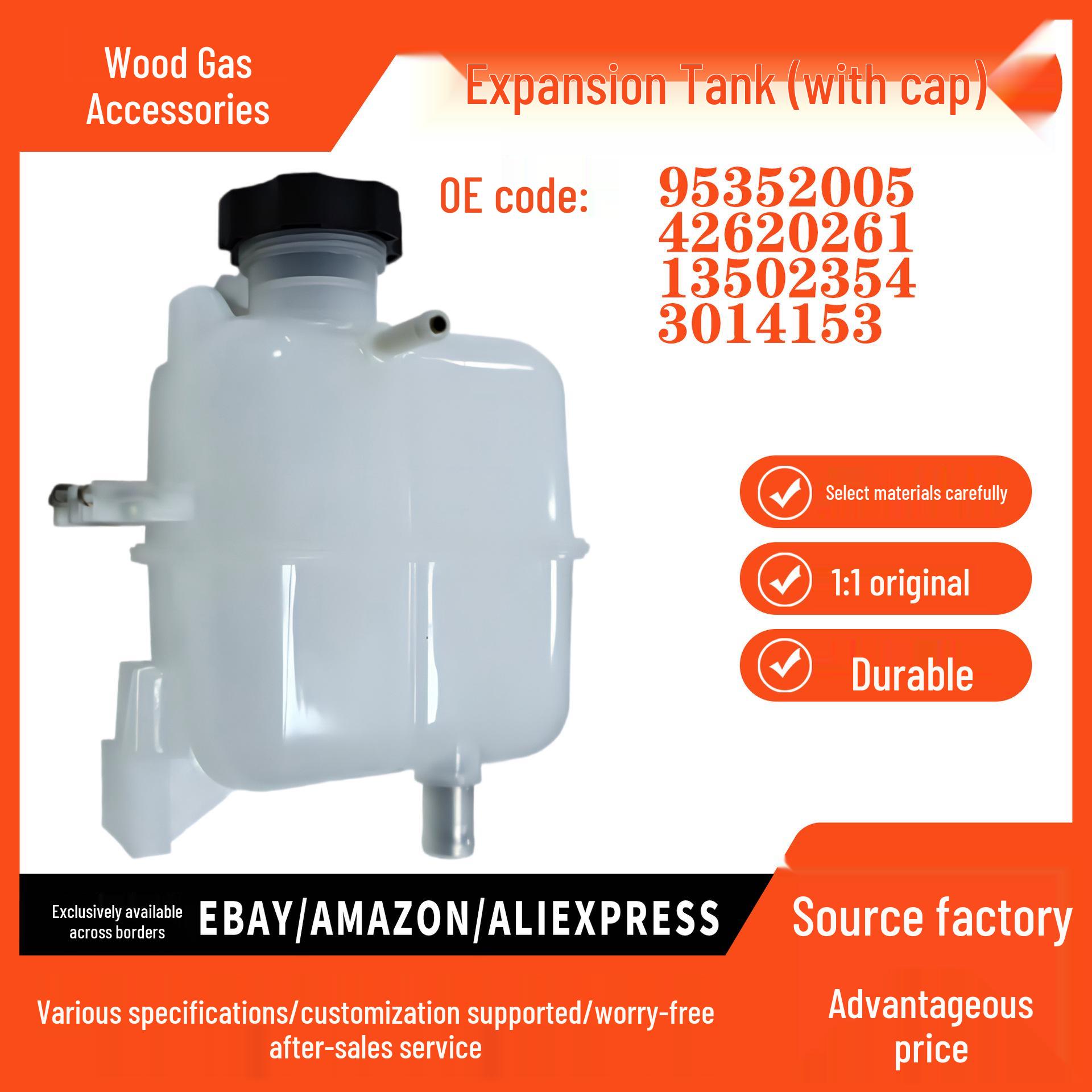 

Auxiliary Expansion Tank with Cap for Chevrolet Spark 2013-2015 (95352005) pokess