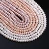 Perlas de Agua Dulce Naturales de Alta Calidad en Forma de Arroz para Hacer Joyería DIY Collar Pulsera Accesorio 36cm