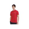 Li Ning Plain Logo Printed Short Sleeve Polo Shirt Men Polo Shirts Cinnabar-Red APLN399-3