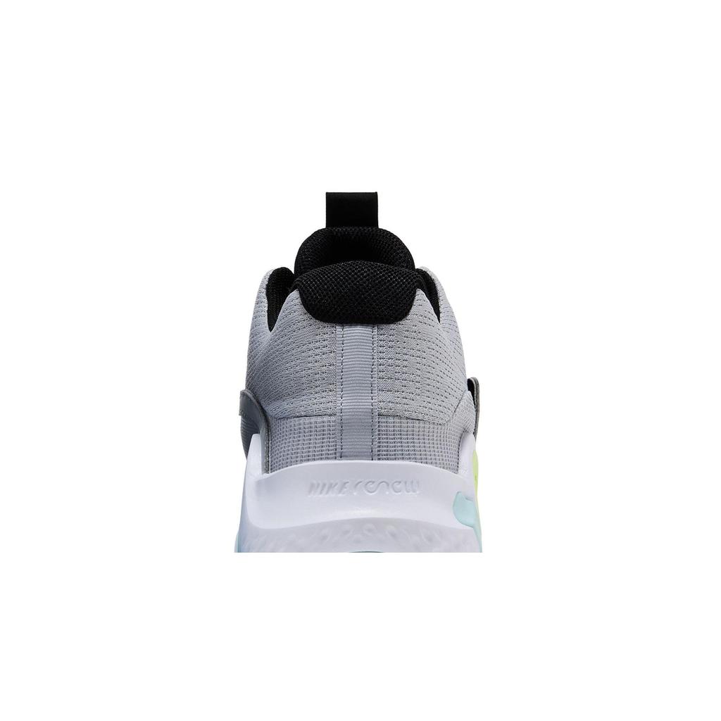 Nike KD Trey 5 EP 'Grey Volt Crimson' (Unisex) Wolf Grey / White / Barely Volt / Bright Crimson / Orange Cream Basketball Shoes DJ7554 009