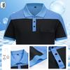 Unisex Summer Quick-Dry Reflective Work Polo Shirt