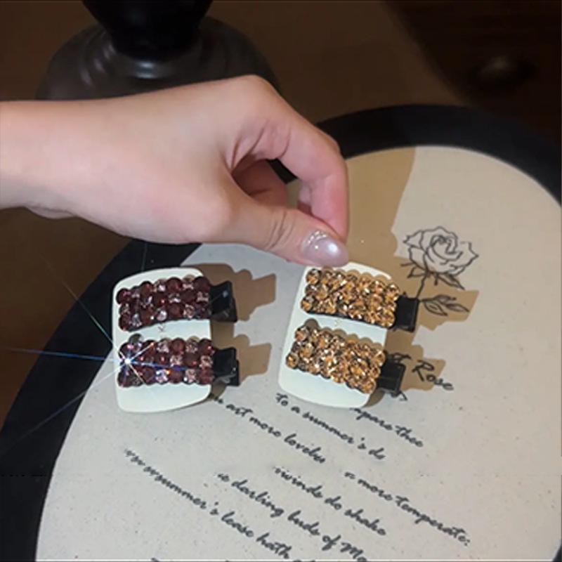 Koreanischer Dongdaemun Strass Luxus Haarclip