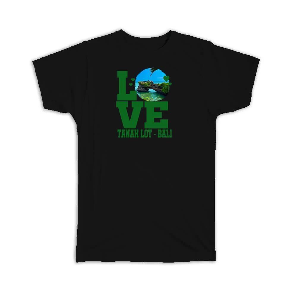 Love Tanah Lot Bali Indonesia Island Beach Temple Palm Leaf Gift : type L