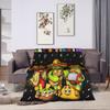 Let's Shift Party Fiesta Plush Blanket Boys Mexican Amigo Cinco De Mayo Flannel Throw Blanket For Home Decor Soft Bedspread