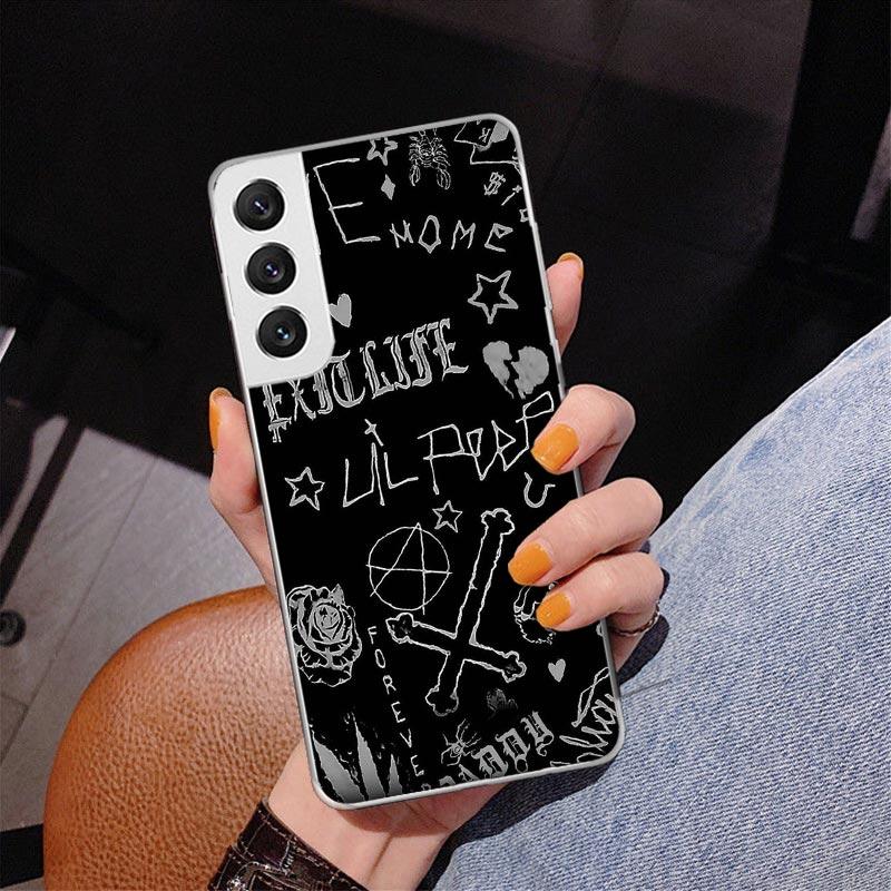 Lil Peep Singer Phone Case For Samsung Galaxy S24 S25 Edge S26 Ultra S23 S22 S21 Plus S20 FE + Personalized Print Cover Galaxy S