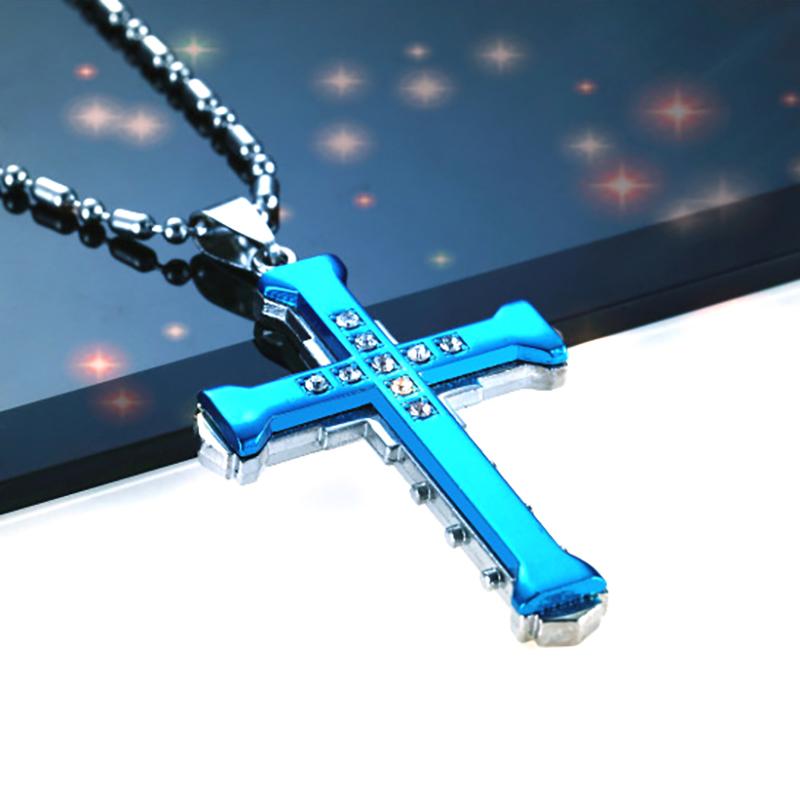Fashion Versatile Cross Pendant Necklaces For Women Men Hip Hop Creative Temperament Necklaces Jewelry Accessories Gifts
