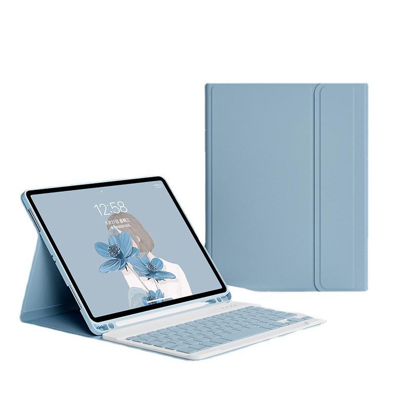 Magnetic Folio Case With Pen Slot Galaxy Tab S9 FE 12.4 Inch Keyboard Mouse Combo