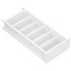 1:12 Scale Dollhouse Miniature Bookcase Simulation Dollhouse Decoration FurnitureWhite