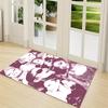 Fashion Icon Collage Carpet Rug Soft Washable Antislip Home Living Room Sofa Mats Personalized Christmas Rug