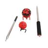 Disc Suction Cup Retriever with Telescoping Pole and Hook 304 Stainless Steel Disc Suction Ball Retr
