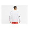 Nsw Swoosh Air Graphic T-shirt Long Sleeve 100% Cotton White