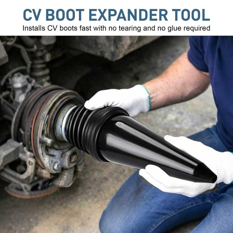 CV Joint Axle Boot Repair Kit 2PCS Drive Shaft Dust Cover Set with Expander Tool for DIY Car Enthusiasts