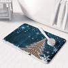 Merry Christmas Welcome Door Mat Bathroom Kitchen Bedroom Room Floor Mat Absorbent Non-slip Home Decoration Gift