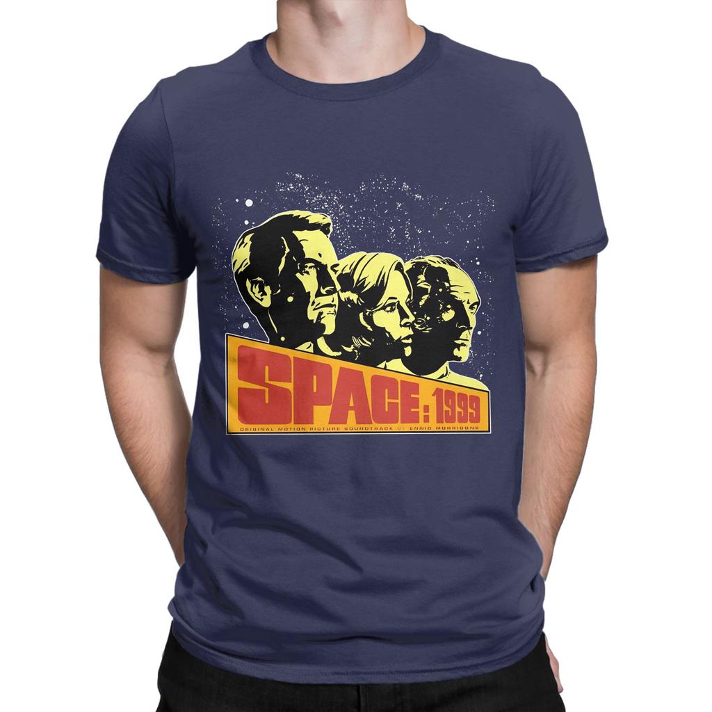 Space 1999 Lustiges 100% Baumwoll-T-Shirt Space 1999 Oberteile T-Shirts Für Unisex