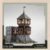 7126PCS Medieval Castle MOC Custom Building Blocks Model DIY Creative Architecture Assembly Toy Collectible Display Gift