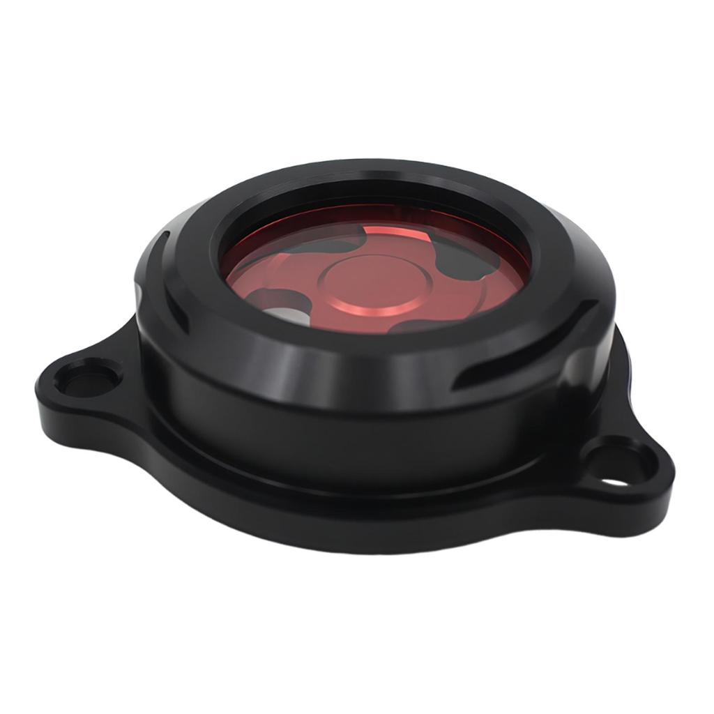 Premium Aluminum Alloy Engine Filter Cover 75mm Clear Replacement for Drz400SM