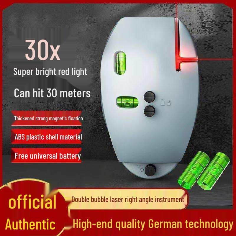 High-Precision Automatic Laser Infrared Right Angle Level Marker