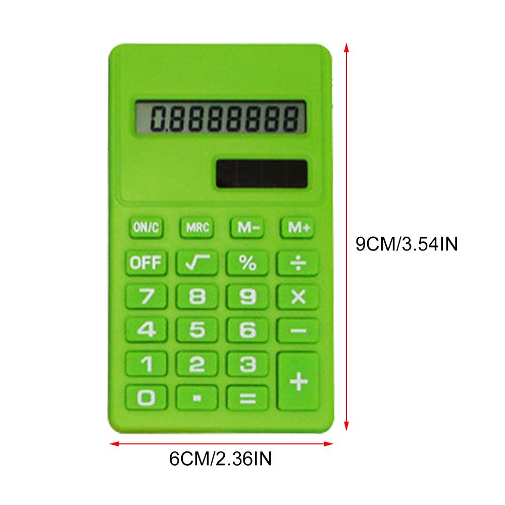 Buy Mini Calculator 8 Digits Display Handheld Pocket Size Basic