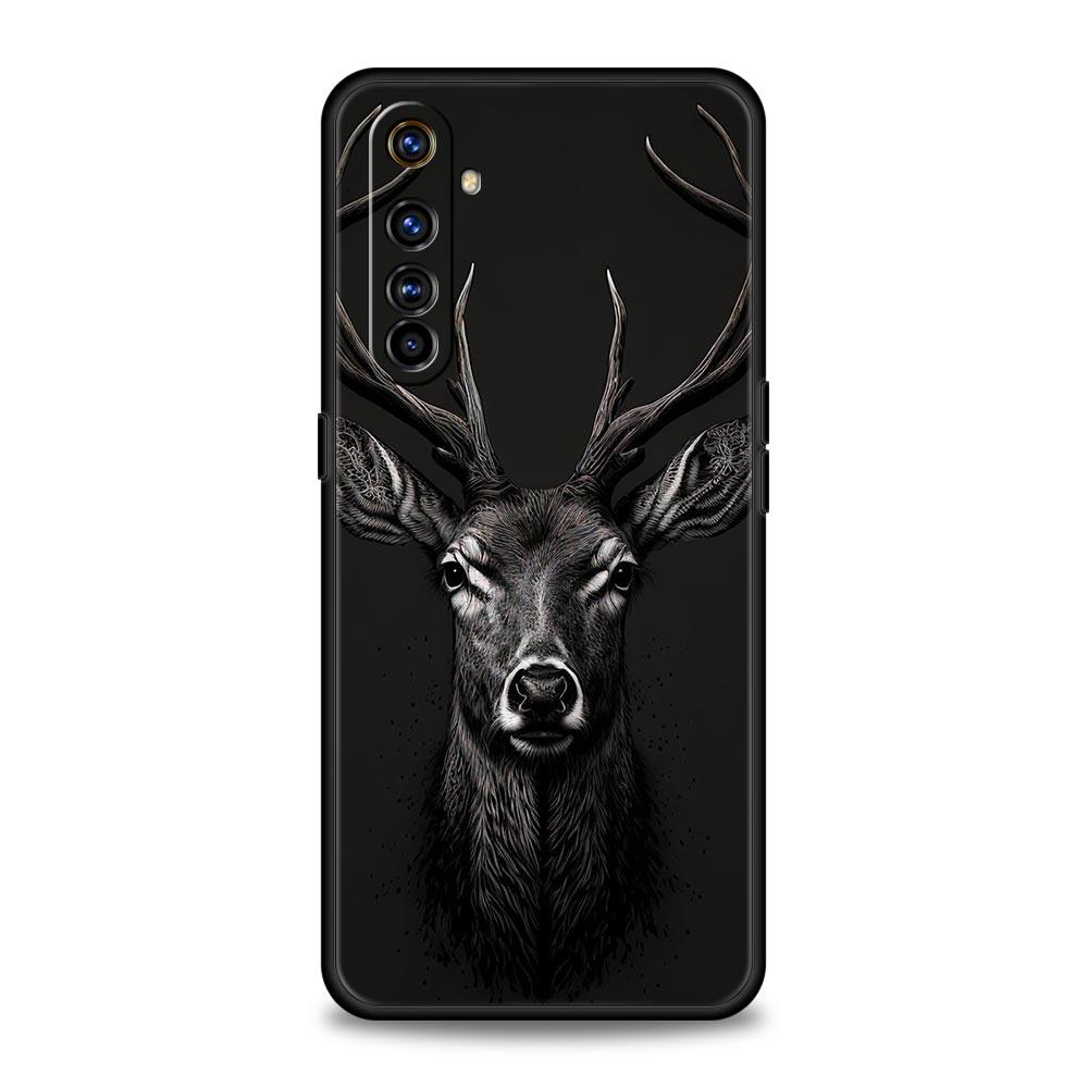 Deer Hunting Camo For Realme GT Neo 2 3 3T Phone Case For Realme 11 10 9 8 5G 7 6 GT2 Pro Plus C21 C11 C25 C35 Silicone Cover