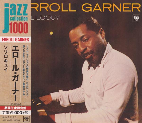 

CD ERROLL GARNER - Soliloquy SICP4039 Sony Records In 2014 Japan ObiJazz Used