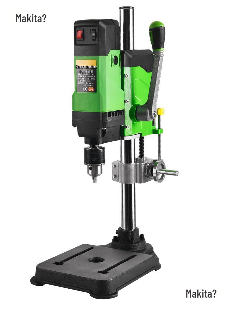 220V Industrial Mini Bench Drill Press: High-Precision, High-Power, Multi-Functional, Household Metabo