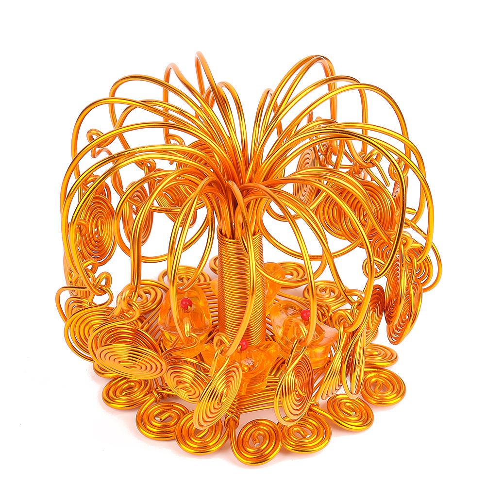 

Алюминиевая проволока Денежное дерево Фигурки Миниатюры Фэн-шуй Фортуна Богатство Счастливое дерево Дойная корова Золотой слиток Украшение для дома Ремесло Подарок