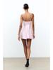 2025 Women's Spicy Girl Backless Slimming Sleeveless Short Dress, European & American Style