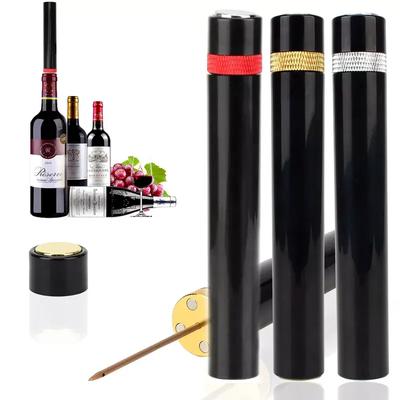Portable Bar Tools Wine Bottle Opener Wine Corkscrew Pin Jar Cork Remover Air Pressure Pump