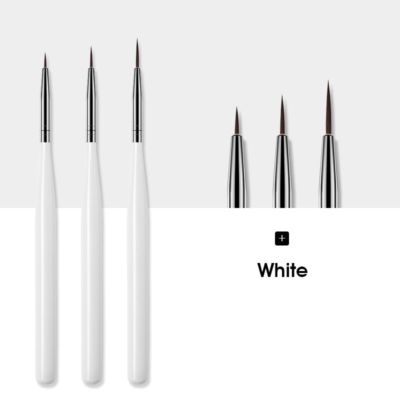 15pcs Dotting & Line Drawing Nail Art Brush Set Gel Polish Dot Pen Detailing Striper Brushes Manicure Decorating Kit Tools