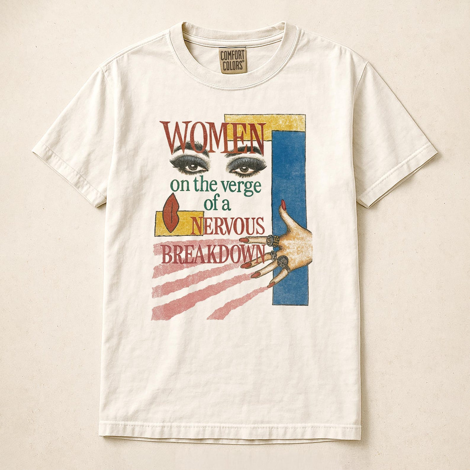 80s Movie Tee, Spanish Cinema Pop ArT shirt, Cult Film Gift S