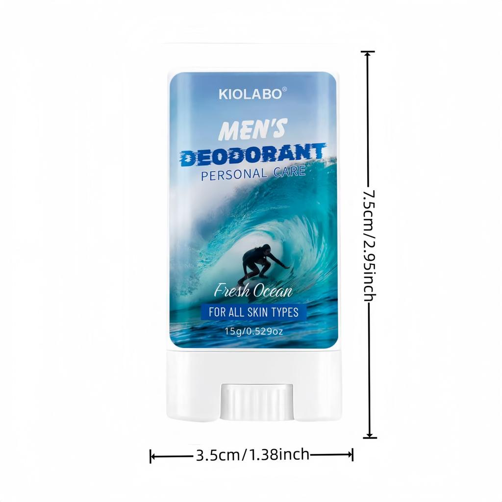 Antiperspirant Deodorant Cream 15g 72-Hour Odor Elimination Portable Fresh Long Lasting Dry less