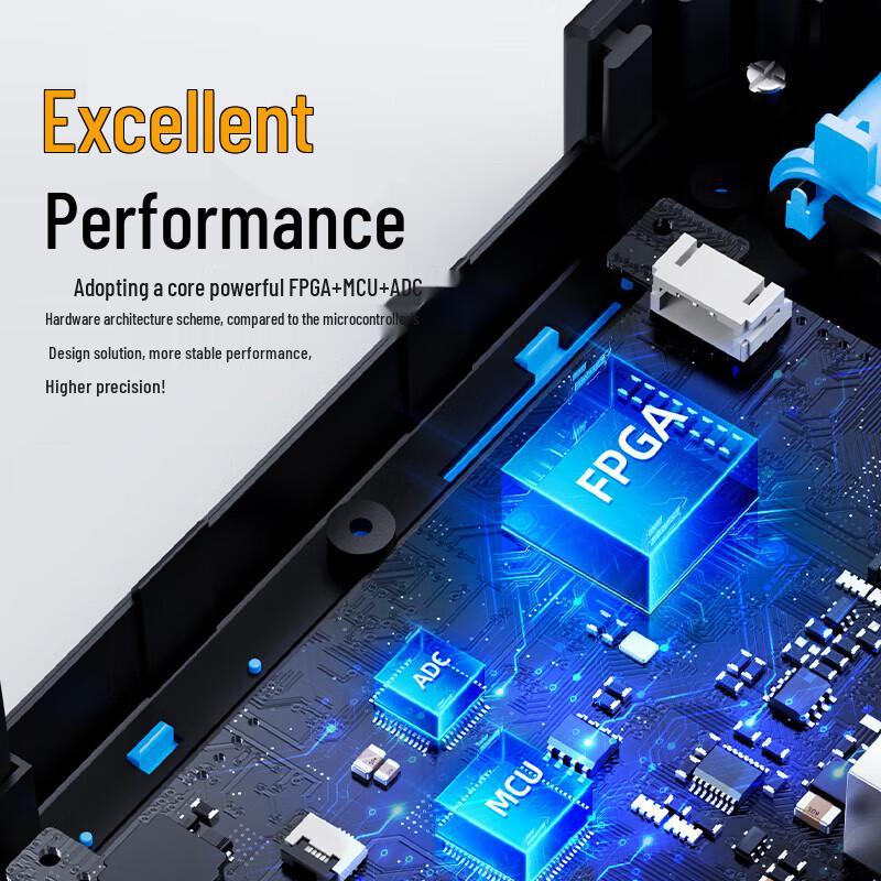 FNIRSI Dual Channel Digital Oscilloscope with Multimeter & Signal Generator (CN Version)