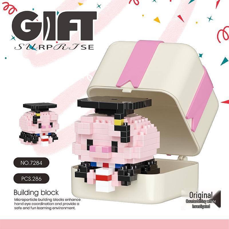 ChaoLeChuang Panda Building Blocks - Cute Animal Pet Gift for Kids
