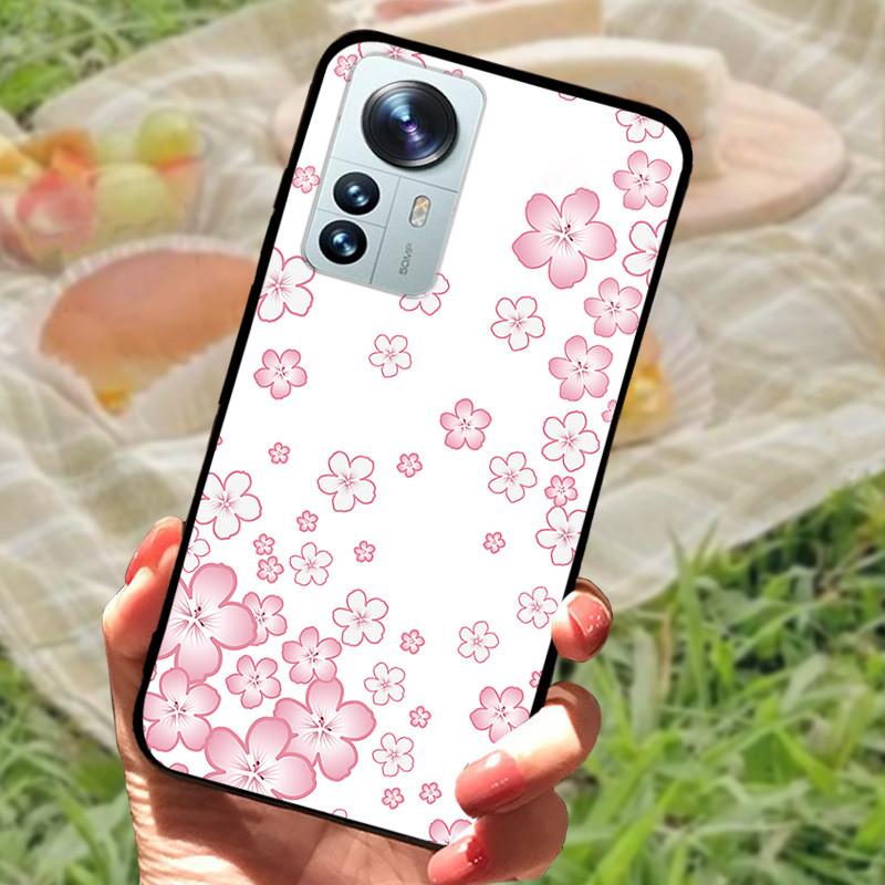 For Xiaomi Mi 12 Case 12X 12S Soft Silicone Cartoon Painted Phone Cover For Xiaomi 12 Pro Case 12S PRO Shockproof Coques Bumper
