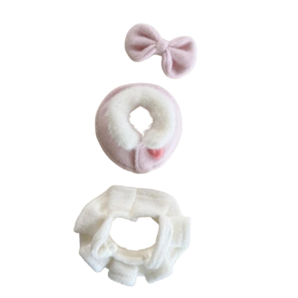 

1 set Toy Accessories Sitting Party Labubu Doll Clothes Mini Cotton Doll s Clothes Dress-up Doll Style 1