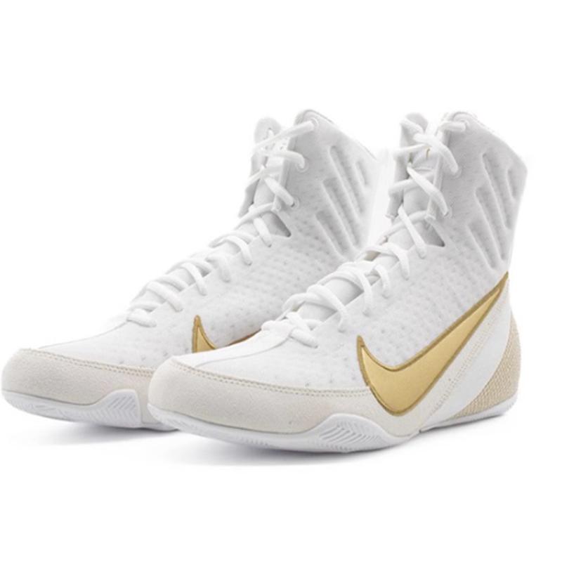Nike MACHOMAI 3 HF7333 100 Comfortable Boxing Shoes Rubber Outdoor Unisex 41 47 Protective HF7333-100